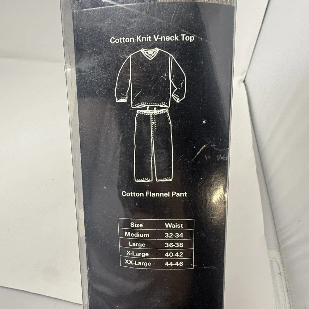 Bill Blass Men's Set 2 Piece Xx Large 44 - 46 Cotton Top & Bottom New Old Stock